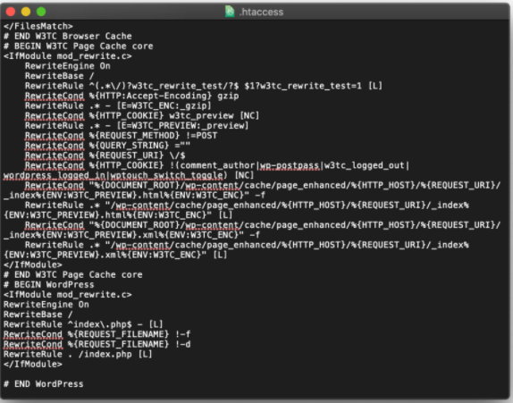 htaccess